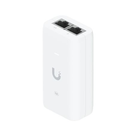 Inyector / Adaptador Poe Unifi Upoe (48 Vdc 0.32 A Hasta 15w) Puerto Gigabit Ideal Para Equipos Unifi Incluye Cable Ac
