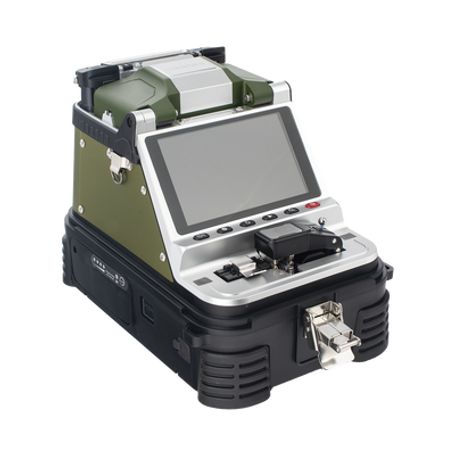 Fusionadora De Fibra Óptica Multimodo Y Monomodo / 6 Motores / Alineación Por Núcleo / Opm  Vfl / Cleaver Eléctrico De Un Solo P