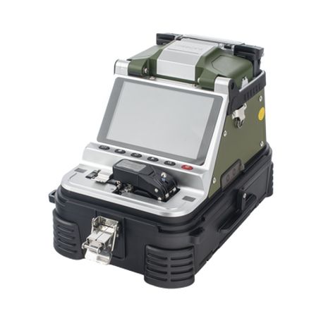 Fusionadora De Fibra Óptica Multimodo Y Monomodo / 6 Motores / Alineación Por Núcleo / Opm  Vfl / Cleaver Eléctrico De Un Solo P