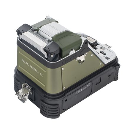 Fusionadora De Fibra Óptica Multimodo Y Monomodo / 6 Motores / Alineación Por Núcleo / Opm  Vfl / Cleaver Eléctrico De Un Solo P