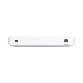 unifi switch ultra 60w administrable  8 puertos gbe  1 puerto poe in opcional y 7 puertos poe wattaje depende de fuente o poe i