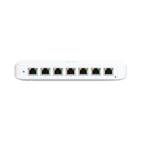 Unifi Switch Ultra 60w Administrable / 8 Puertos Gbe / (1) Puerto Poe In Opcional Y (7) Puertos Poe/ Wattaje Depende De Fuente O