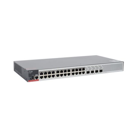 Switch Poe Empresarial 370 Watts Administrable L2 24 Puertos Gigabit Y 4 Puertos Uplink Sfp 2.5g