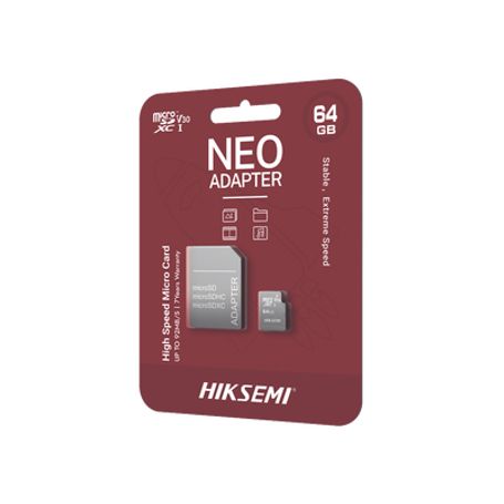 Memoria Microsd Con Adaptador Ideal Para Celular O Tablet / 64 Gb / Multipropósito