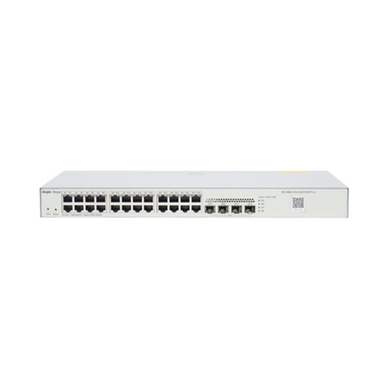 Switch Administrable L2 24 Puertos Eth 1g 4 Puertos Sfp 1g Administración Remota En La Nube.