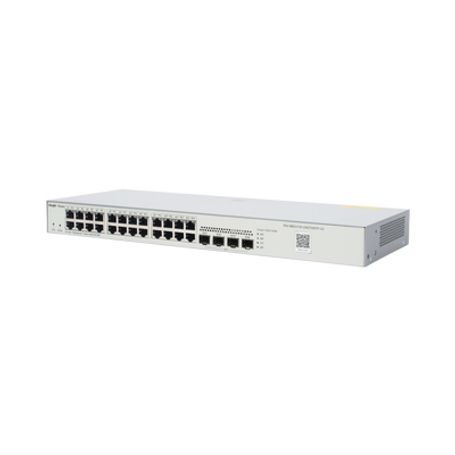 Switch Administrable L2 24 Puertos Eth 1g 4 Puertos Sfp 1g Administración Remota En La Nube.