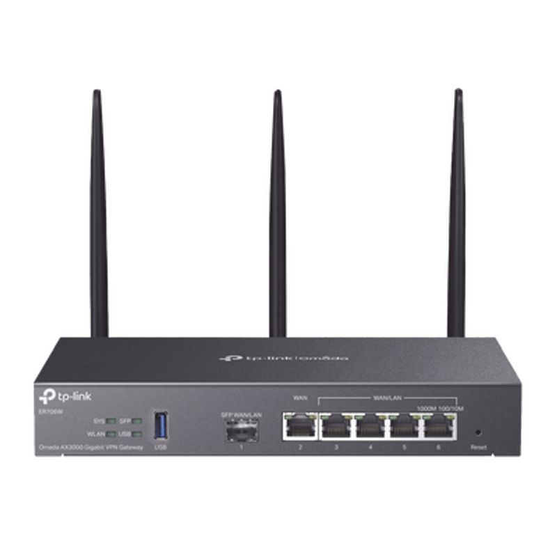 Router Omada Vpn / Sdn Multiwan Gigabit / 1 Puerto Wan Sfp Gigabit / 1 Puerto Wan Rj45 Gigabit / 2 Puertos Lan Rj45 Gigabit / 2 