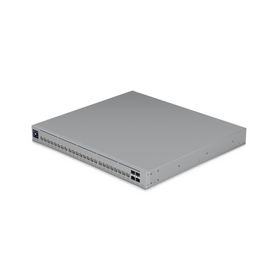 unifi switch pro hd capa 3 24 puertos etherlighting poe  22 puertos 25 gbe 2 puertos 10gbe todos poe 4 puertos 10g sfp 600w pre