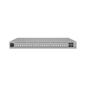 unifi switch pro hd capa 3 24 puertos etherlighting poe  22 puertos 25 gbe 2 puertos 10gbe todos poe 4 puertos 10g sfp 600w pre