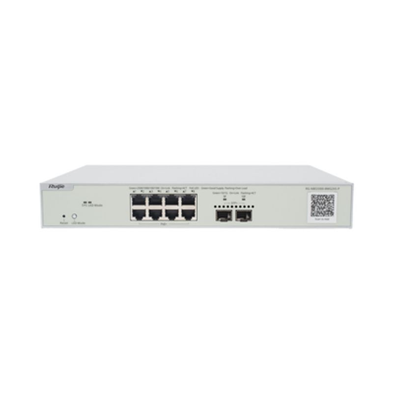 Switch Multigigabit Poe Capa 2 Con 8 Puertos 2.5g Poe Hasta 240w Y 2 Uplink Sfp 10g Administrable Cloud Disenado Para Access Poi