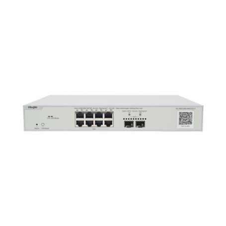 switch multigigabit poe capa 2 con 8 puertos 25g poe hasta 240w y 2 uplink sfp 10g administrable cloud disenado para access poi