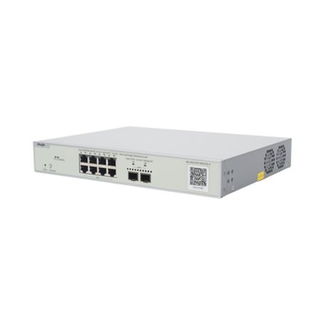 Switch Multigigabit Poe Capa 2 Con 8 Puertos 2.5g Poe Hasta 240w Y 2 Uplink Sfp 10g Administrable Cloud Disenado Para Access Poi
