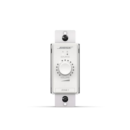 Controlcenter Controlador De Volumen Y Seleccion De Fuente (a/b) De Zona Digital  Blanco