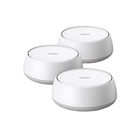 Kit 3 Routers Inalámbrico Mesh Interior Para Hogar / Doble Banda Wifi 7 Be3600 Mbps / 2 Puerto 2.5 Gigabit Wan/lan / 4 Antenas I