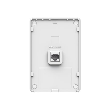 Punto De Acceso Mesh Wifi 7 Para Interior En Pared Hasta 512 Usuarios Ideal Para Hoteleria U Oficina.