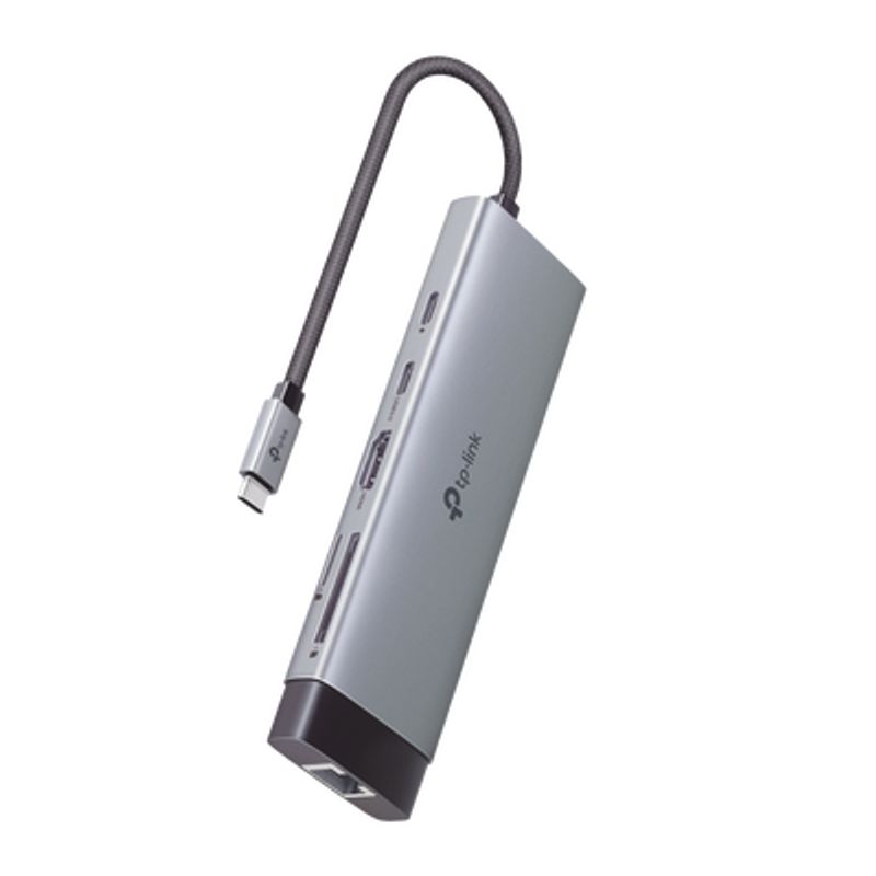 Adaptador Hub 9 En 1 1 Puerto Usbc Entrada 1 Puerto Hdmi 4k 1 Puerto Ethernet Gigabit 1 Puerto Sd Y Microsd 1 Puerto Usbc Y 3 Pu