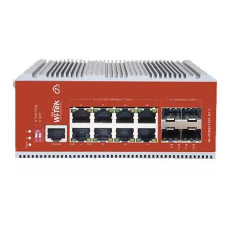 Switch L2 Poe Industrial / Administración Cloudwebcli / 8 Puertos Poe Af/at/bt 100/1000 Mbps / 2 Puertos Sfp Gigabit / Presupues