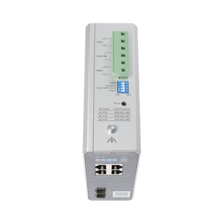 Switch Industrial Poe Hasta  Ideal Para Temperaturas Extremas Y Protección Contra Descargas 1 X Poe Port 3 X Poe Ports And 2 X S