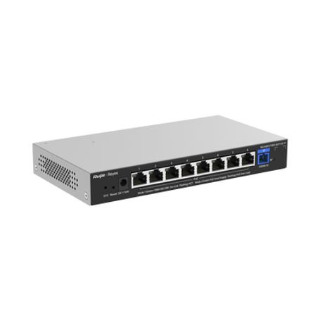 Elighten Onu / Switch Poe Hibrido Capa 2 Con Un Puerto Pon 1g Y 8 Puertos Ethernet Poe 1g Hasta 120 Watts Y 100 Clientes