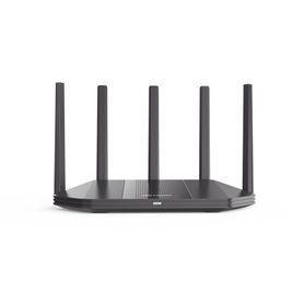 router inalámbrico  wifi 6  hasta 1800 mbps  doble banda ac 24 ghz y 5 ghz  4 puertos 1000 mbps   4 antenas omnidireccional  in
