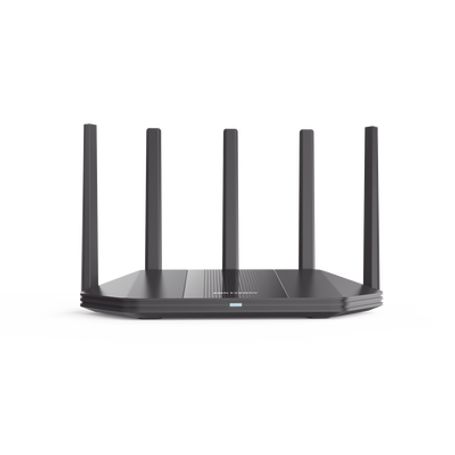 Router Inalámbrico / Wifi 6 / Hasta 1800 Mbps / Doble Banda Ac (2.4 Ghz Y 5 Ghz) / 4 Puertos 1000 Mbps /  4 Antenas Omnidireccio