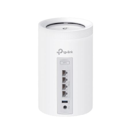 Kit 2 Routers Inalámbrico Mesh Interior Para Hogar / Triple Banda Wifi 7 Be9300 Mbps / 2 Puerto 2.5 Gigabit Wan/lan / 4 Antenas 