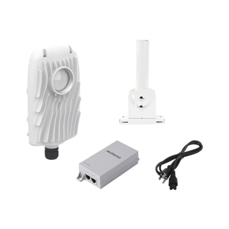 Kit De Radios B5x Rango De Frecuencia Extendida (4.9 A 6.4 Ghz)  Incluye Inyector Poe50v Cable De Alimentación Y Montaje Univers