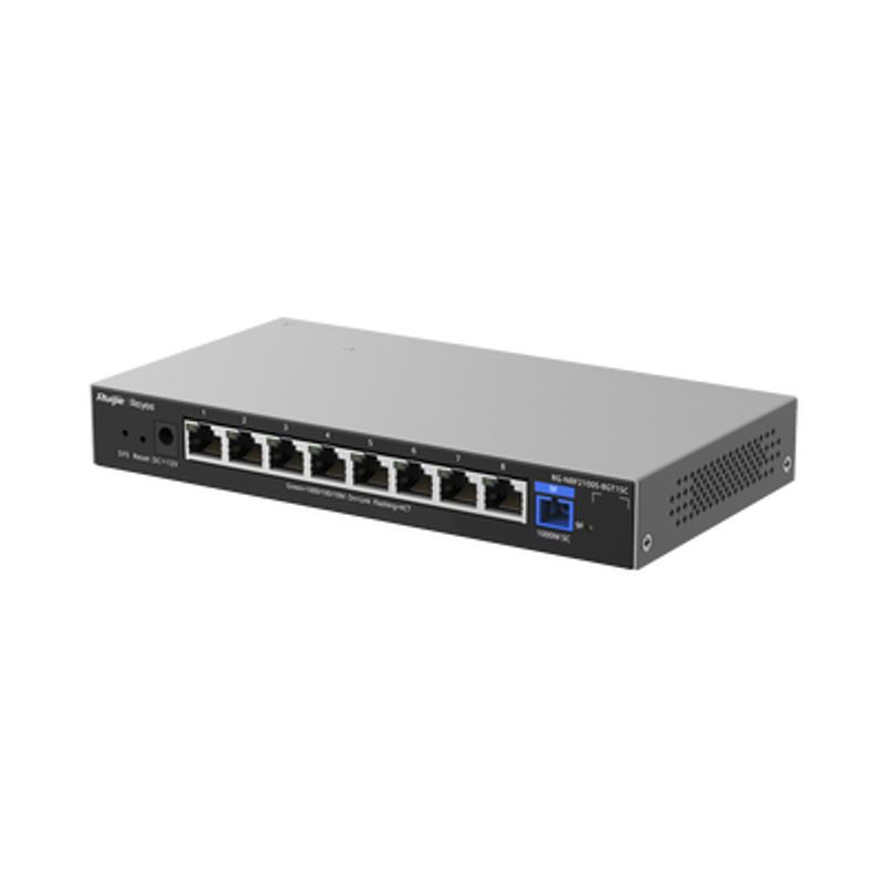 Elighten Onu / Switch Hibrido Capa 2 Con Un Puerto Pon 1g Y 8 Puertos Ethernet 1g Hasta 100 Clientes