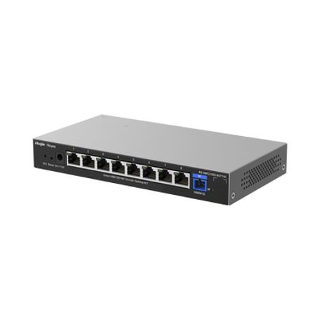 Elighten Onu / Switch Hibrido Capa 2 Con Un Puerto Pon 1g Y 8 Puertos Ethernet 1g Hasta 100 Clientes
