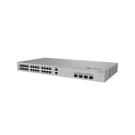 Switch Gigabit Administrable Poe Capa 3 / 24 Puertos 10/100/1000 Mbps (22 Poe) / 2 Puertos 2.5ge (poe) Combo 2 Puertos Sfp 2.5ge