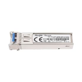 transceptor industrial bidi monomodo sfp 1g lado a hasta 20 kilómetros tx 1310  rx 1550 soporta temperaturas de 40° a 85° c2243
