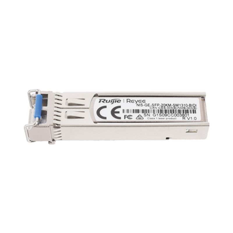 Transceptor Industrial Bidi Monomodo Sfp 1g (lado A) Hasta 20 Kilómetros Tx 1310 / Rx 1550 Soporta Temperaturas De 40° A 85° C