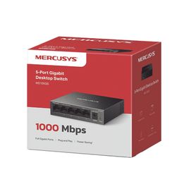 switch no administrable  para escritorio  carcasa de metal  8 puertos 101001000 mbps  diseno compacto  plug and play235866