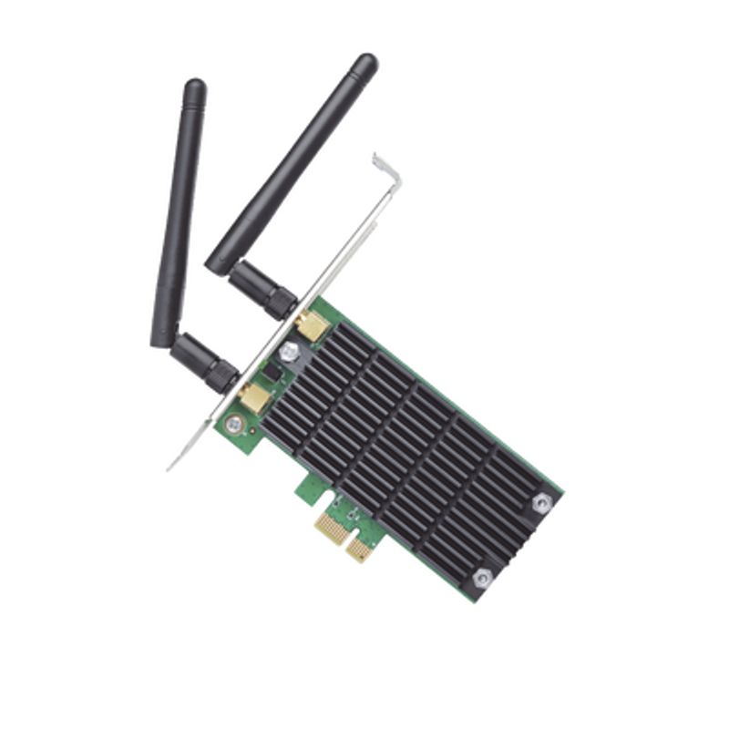 Adaptador  Pci Inalámbrico Doble Banda Ac 1200 Mbps / Antena De Alta Ganancia / Tecnologia Mumumo 2x2 / Soporte De Perfil Bajo Y