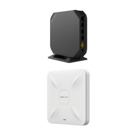 Equipos Ruijie Demo Ideal Para Probar Integraciones De Redes En Oficina / Hotel Con Mesh