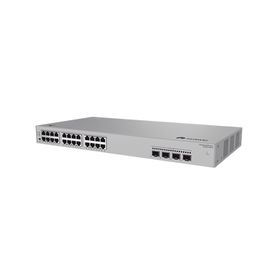 switch de acceso gigabit administrable poe capa 2  24 puertos 101001000 mbps poe  4 puertos 25ge sfp uplink   erps  imgp snoopi