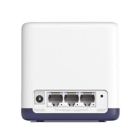 kit de sistema inalámbrico h50g mesh  doble banda 24ghz y 5ghz ac 1900mbps  3 puertos 101001000 mbps  control via app  roaming 