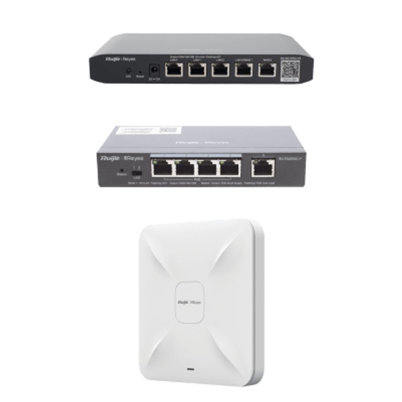 Equipos Ruijie Demo Ideal Para Probar Integraciones De Redes Y Wifi 5 Con Cctv