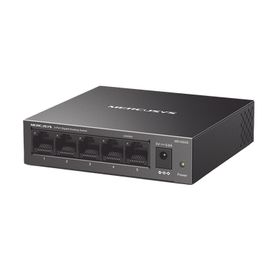 switch no administrable  para escritorio  carcasa de metal  5 puertos 101001000 mbps  diseno compacto  plug and play235865