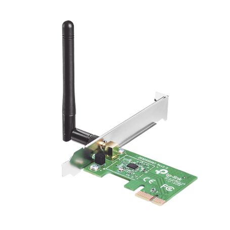 Adaptador Inalámbrico Pci Express / Velocidad Inalámbrica De Hasta 150 Mbps / Cifrado Wpa/wpa2 / Compatible Con Windows Y Linux 