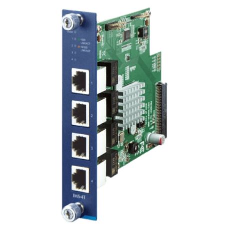 Modulo De 4 Puertos Ethernet 10/100/1000t Para Switch Modular Ims63255 