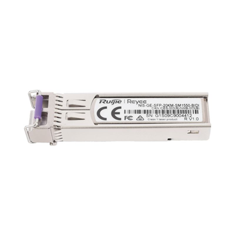 Transceptor Industrial Bidi Monomodo Sfp 1g (lado B) Hasta 20 Kilómetros Tx 1550 / Rx 1310 Soporta Temperaturas De 40° A 85° C