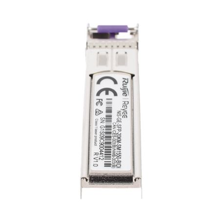 Transceptor Industrial Bidi Monomodo Sfp 1g (lado B) Hasta 20 Kilómetros Tx 1550 / Rx 1310 Soporta Temperaturas De 40° A 85° C