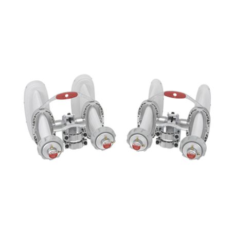 antena sectorial asimétrica de 90° 4900  7125 mhz 15 dbi con soporte mejorado listas para twisport sin pérdida237238