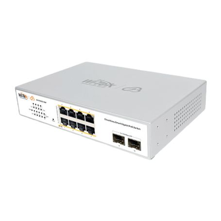 Switch Administrable Poe  / 8 Puertos Poe Af/at Gigabit /  2 X Sfp Gigabit / Administración Cloud Gratuita / Presupuesto 120 W