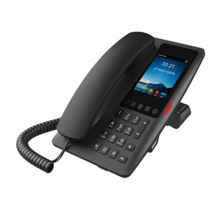 Telefono Ip Wifi Hotelero C/poe C/puerto Usb P/carga Y Pantalla Lcd D/3.5in