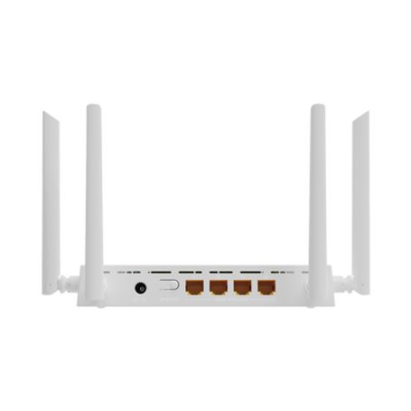 Router Inalámbrico/ Wifi 6 / 4 Puertos Lan Gigabit/ Soporta Mesh / Diseno Compacto