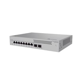 switch de acceso gigabit administrable capa 2  8 puertos 101001000 mbps  2 puertos 10ge sfp uplink   erps  imgp snooping  dhcp 