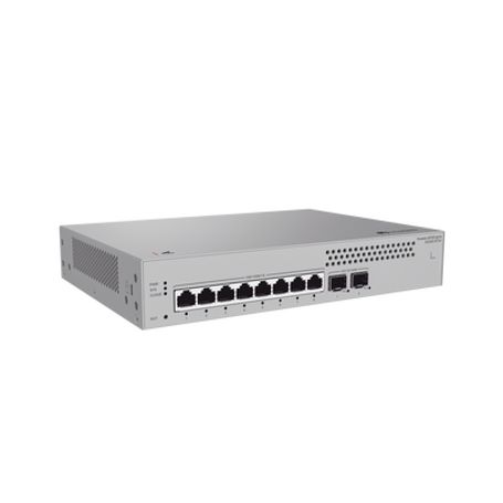 Switch De Acceso Gigabit Administrable Capa 2 / 8 Puertos 10/100/1000 Mbps / 2 Puertos 10ge Sfp Uplink  / Erps / Imgp Snooping /