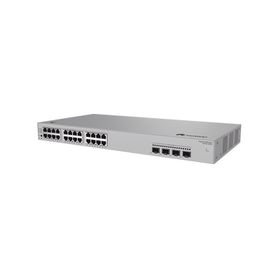 switch de acceso gigabit administrable poe capa 2  24 puertos 101001000 mbps poe  4 puertos 25ge sfp uplink   erps  rutas estát